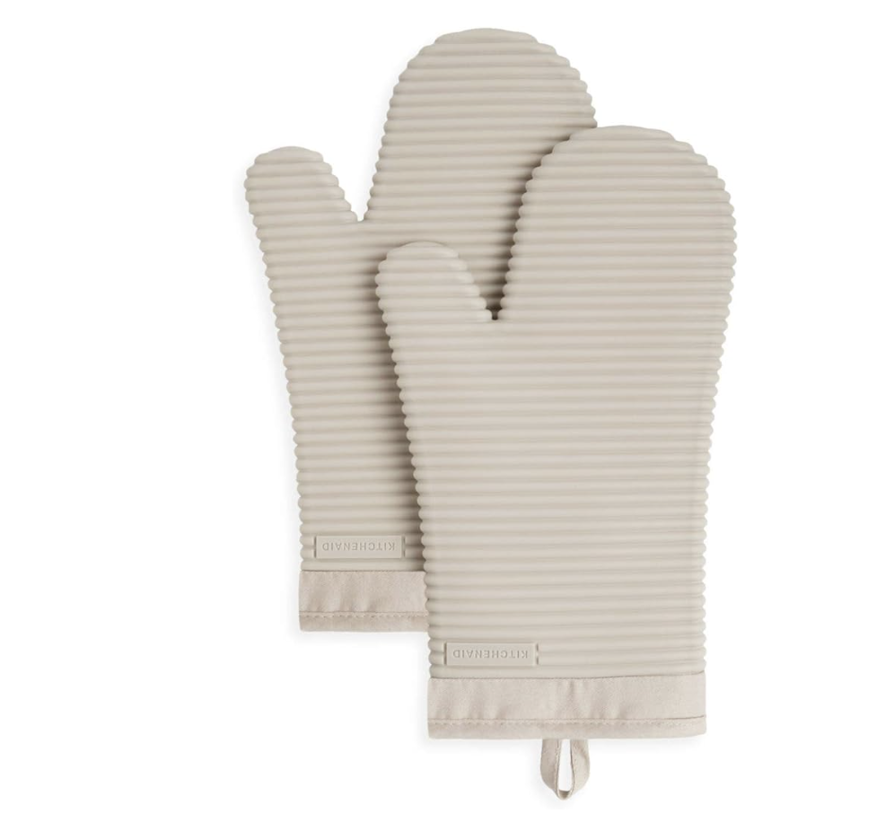 KitchenAid Ribbed Soft Silicone Oven Mitts