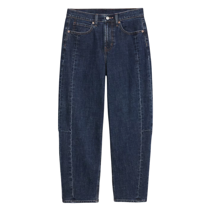 Old Navy High-Waisted Barrel Ankle Jeans