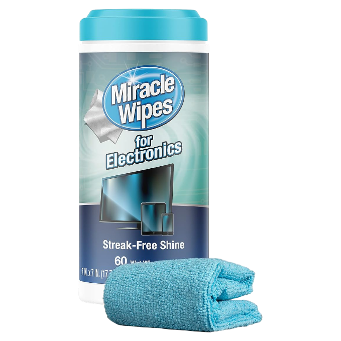 MiracleWipes for Electronics Cleaning