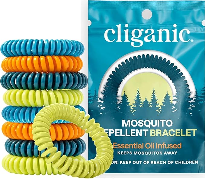 Cliganic Mosquito Repellent Bracelets, 10-Pack