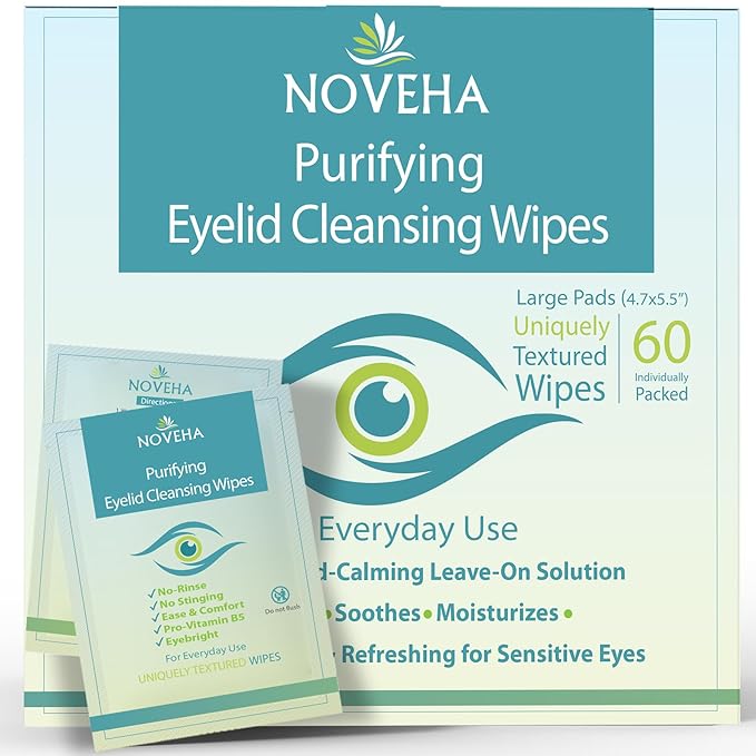 Noveha Purifying Eyelid Cleansing Wipes